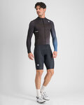 SPORTFUL Kolesarski dres z dolgimi rokavi zimski - BODYFIT PRO THERMAL - črna