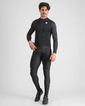 SPORTFUL Kolesarski dres z dolgimi rokavi zimski - SRK THERMAL - črna