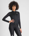 SPORTFUL Kolesarski dres z dolgimi rokavi zimski - SRK THERMAL - črna