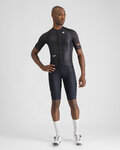 SPORTFUL Kolesarski dres z dolgimi rokavi poletni - SUPERNOVA - črna