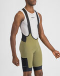 SPORTFUL Kolesarske kratke hlače z naramnicami - SUPERGIARA 2 - zelena