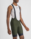 SPORTFUL Kolesarske kratke hlače z naramnicami - GIARA 2 - zelena
