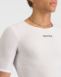 SPORTFUL Kolesarska  majica s kratkimi rokavi - PRO BASELAYER - bela
