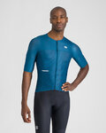 SPORTFUL Kolesarski dres s kratkimi rokavi - LIGHT - modra