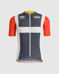 SPORTFUL Kolesarski dres s kratkimi rokavi - CLASSIC HERITAGE - modra/bela/rdeča/rumena
