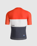 SPORTFUL Kolesarski dres s kratkimi rokavi - SUPERNOVA HERITAGE - modra/bela/rdeča/rumena