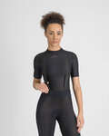 SPORTFUL Kolesarska  majica s kratkimi rokavi - WINTER LAYER W - črna