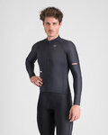 SPORTFUL Kolesarski dres z dolgimi rokavi zimski - SUPERNOVA THERMAL - črna