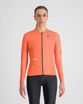 SPORTFUL Kolesarski dres z dolgimi rokavi zimski - SUPERNOVA THERMAL W - oranžna