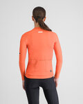 SPORTFUL Kolesarski dres z dolgimi rokavi zimski - SUPERNOVA THERMAL W - oranžna