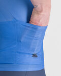 SPORTFUL Kolesarski dres s kratkimi rokavi - LIGHT 2 - modra