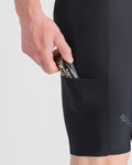 SPORTFUL Kolesarske kratke hlače z naramnicami - HXPEREPIC - črna