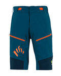 KARPOS Kolesarske kratke hlače brez naramnic - RAPID BAGGY - modra
