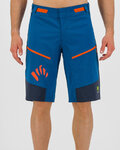 KARPOS Kolesarske kratke hlače brez naramnic - RAPID BAGGY - modra