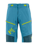 KARPOS Kolesarske kratke hlače brez naramnic - RAPID BAGGY - modra