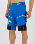 KARPOS Kolesarske kratke hlače brez naramnic - RAPID BAGGY - svetlo modra