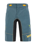 KARPOS Kolesarske kratke hlače brez naramnic - BALLISTIC EVO - modra/siva