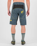 KARPOS Kolesarske kratke hlače brez naramnic - BALLISTIC EVO - modra/siva