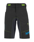 KARPOS Kolesarske kratke hlače brez naramnic - BALLISTIC EVO - črna