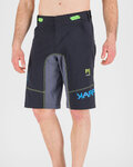 KARPOS Kolesarske kratke hlače brez naramnic - BALLISTIC EVO - črna