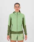 KARPOS Kolesarska  vetru odporna jakna - LAVAREDO W - zelena/svetlo zelena