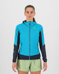 KARPOS Kolesarska  vetru odporna jakna - LAVAREDO W - svetlo modra/modra