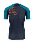 KARPOS Kolesarska  majica s kratkimi rokavi - LAVAREDO - črna/modra