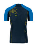 KARPOS Kolesarska  majica s kratkimi rokavi - LAVAREDO - črna/modra