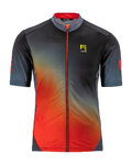 KARPOS Kolesarski dres s kratkimi rokavi - JUMP - rdeča/črna
