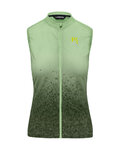 KARPOS Kolesarski dres brez rokavov - VERVE EVO - zelena