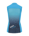 KARPOS Kolesarski dres brez rokavov - VERVE EVO - turkizna