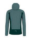 KARPOS Kolesarska  vetru odporna jakna - LOT EVO - zelena/črna