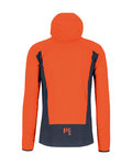 KARPOS Kolesarska  vetru odporna jakna - LOT EVO - oranžna/črna