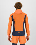 KARPOS Kolesarska  vetru odporna jakna - LOT EVO - oranžna/črna