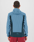 KARPOS Kolesarska  vetru odporna jakna - LOT EVO - svetlo modra/črna