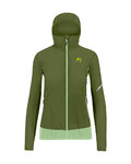 KARPOS Kolesarska  vetru odporna jakna - LOT EVO W - zelena