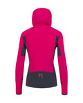 KARPOS Kolesarska  vetru odporna jakna - LOT EVO W - rožnata