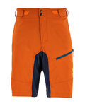 KARPOS Kolesarske kratke hlače brez naramnic - VAL VIOLA - oranžna