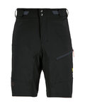 KARPOS Kolesarske kratke hlače brez naramnic - VAL VIOLA - črna