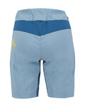 KARPOS Kolesarske kratke hlače brez naramnic - VAL VIOLA - svetlo modra