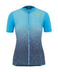 KARPOS Kolesarski dres s kratkimi rokavi - VERVE EVO W - modra