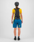 KARPOS Kolesarski dres s kratkimi rokavi - VERVE EVO - rumena/modra
