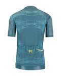 KARPOS Kolesarski dres s kratkimi rokavi - GREEN FIRE - rumena/modra