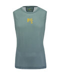 KARPOS Kolesarski dres brez rokavov - VERVE MESH - zelena