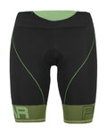 KARPOS Kolesarske kratke hlače brez naramnic - VERVE EVO - črna/zelena