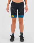 KARPOS Kolesarske kratke hlače brez naramnic - VERVE EVO - črna/zelena
