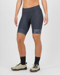 KARPOS Kolesarske kratke hlače brez naramnic - VERVE EVO W - modra/rožnata