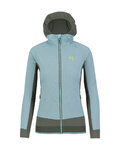 KARPOS Kolesarska  podaljšana jakna - LAVAREDO WINTER W - modra/zelena