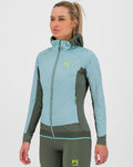 KARPOS Kolesarska  podaljšana jakna - LAVAREDO WINTER W - modra/zelena