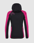 KARPOS Kolesarska  vetru odporna jakna - LAVAREDO WINTER KIDS - rožnata/črna